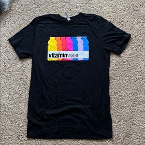 Vitamin Water Bella Canvas Classic Black T-Shirt